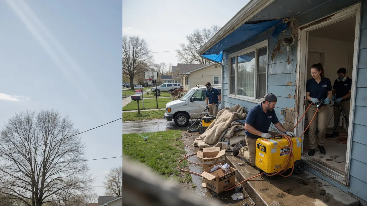 Basement Flood Cleanup in Huntersville, NC near me